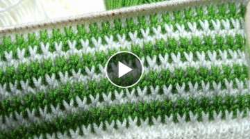 Eye protection cracking Two skewers making a wonderful knitting pattern